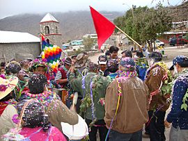 Archivo:Carnaval de Chiapa, Pandilla de los Arax Saya