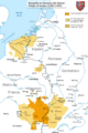 Carte Etat bourguignons 1-es
