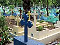 Cemetery in San Miguel, El Salvador