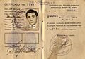 Certificado de conducir Simón Díaz