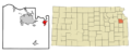 Douglas County Kansas Incorporated and Unincorporated areas Eudora Highlighted
