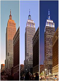 Empire State Building- Day into Night (21637448828)