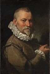 Archivo:Federico Zuccari, Ritratto di Domenico Fontana