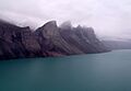 Fjord in northern Baffin Island, Nunavut