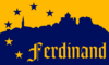 Flag of Ferdinand, Indiana.svg