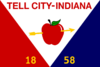 Flag of Tell City, Indiana.svg