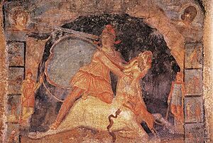 Archivo:Fresque Mithraeum Marino