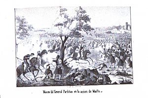Archivo:III.3 Muerte del General Pardiñas en la acción de Maella