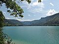 Lac de Nantua et Nantua (Ain)
