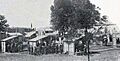 Le stand de tir à l'arc de l'ancien vélodrome de Vincennes (JO 1900)