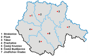 Archivo:Map Czech Okres JihoceskyKraj