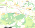 Map commune FR insee code 13084