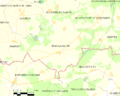Map commune FR insee code 89158