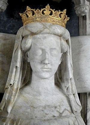 Archivo:Margaret of Denmark, Norway & Sweden (1389) effigy 2010 (2)