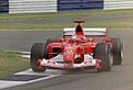 Michael Schumacher 2003 Silverstone 9
