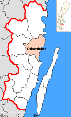 Oskarshamn Municipality in Kalmar County.png