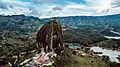 Piedra y Embalse del Peñol desde dron 05