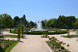 Roserar dels jardins del Real de València
