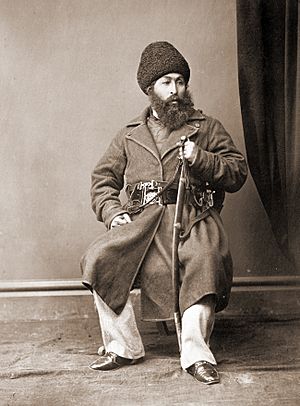 Archivo:Sher Ali Khan of Afghanistan in 1869