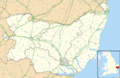 Suffolk UK location map