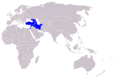 Syrian Brown Bear Distribution