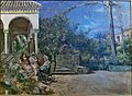 Tertulia en los Jardines del Alcázar, 1905 (Manuel García Rodríguez)
