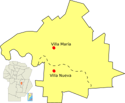 Villa María - Villa Nueva.svg