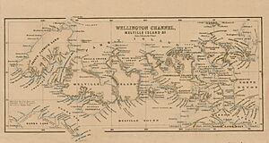 Archivo:Wellington Channel Melville Island &c from Admiralty Chart 1862