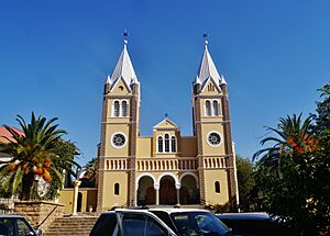 Archivo:Windhuk Cathedral St. Mary Fassade 1
