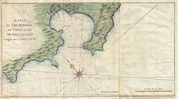 Archivo:1745 Anson Map or Chart of Zihuatanejo Harbor, Mexico - Geographicus - Seguataneo-anson-1745
