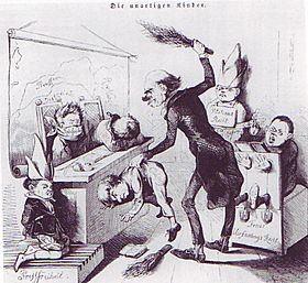 Archivo:1849 - Karikatur Die unartigen Kinder