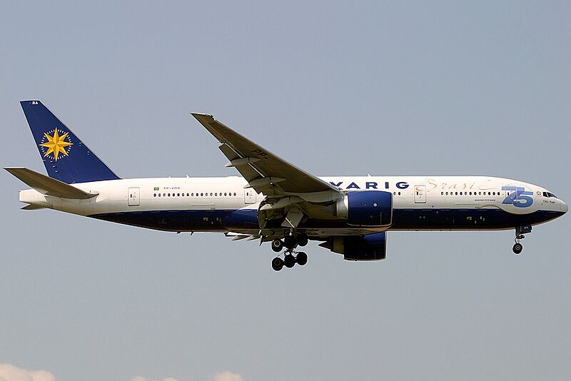 Boeing 777-2Q8-ER, Varig AN1053312