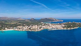 Vista de Cala Rayada