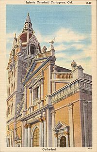 Archivo:Catedral de Cartagena de Indias-Fachada Remodelada