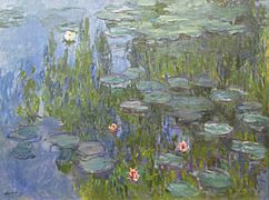 Claude Monet Nymphéas Seerosen 1915 Neue Pinakothek Munich München