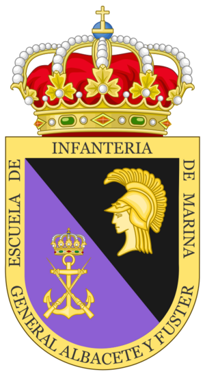 Archivo:Coat of Arms of the Spanish Marine Corps School