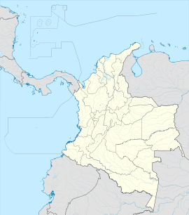 Tuta ubicada en Colombia