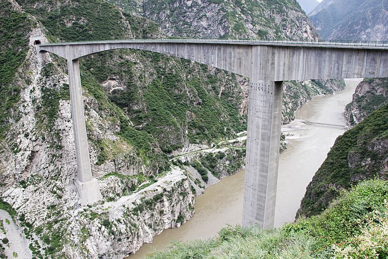 Daduhe Changheba Dam Bridge