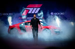 Archivo:Dan Greenawalt unveiling Forza Motorsport 3 at E309