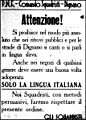 Fascist italianization