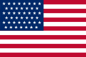 Flag of the United States (1896-1908, 3-2 aspect ratio).svg