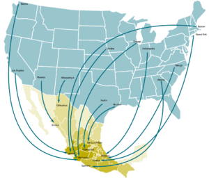 Archivo:Flujo de Remesas Entre México y Estados Unidos (2006-2007)