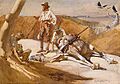 George Lambert - Burke and Wills on the Way to Mount Hopeless, 1907