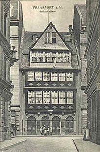 Archivo:Haus der Rotschilds in der frankfurter Judengasse