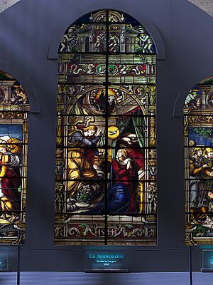 Archivo:La Anunciación, Nicolás de Vergara (Catedral de Segovia)