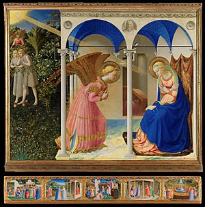 Archivo:La Anunciación de Fra Angelico