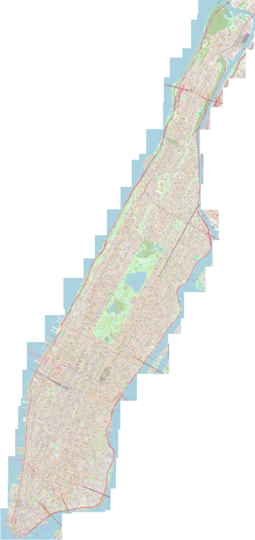 Archivo:Manhattan NYC OpenStreetMap 2023-08-21