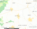 Map commune FR insee code 11366