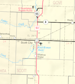 Map of Scott Co, Ks, USA.png