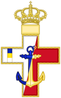 Naval Merit Grand Crosses and Crosses (Spain) - Template.svg